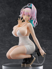 Super Sonico Pop Up Parade PVC Statue Super Sonico: 15th Mini Dress Ver. L Size 20 cm               4580828666061