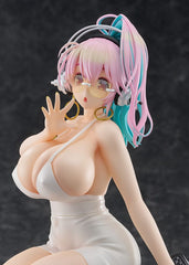 Super Sonico Pop Up Parade PVC Statue Super Sonico: 15th Mini Dress Ver. L Size 20 cm               4580828666061