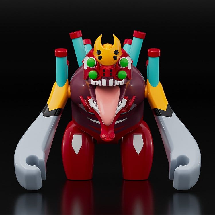 Rebuild of Evangelion Brickroid Mini Figure Evangelion Unit 02 Beast Form 2nd Phase (Type 1) 4 cm 4580828666375