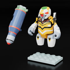 Rebuild of Evangelion Brickroid Mini Figure Evangelion Proto Type-00' 5 cm 4580828666382