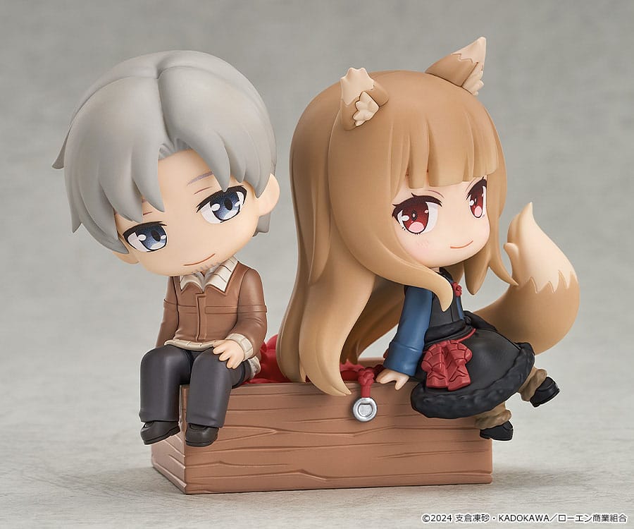 Spice and Wolf: Merchant Meets the Wise Wolf Mini Memory Mini Figure Lawrence & Holo 8 cm 4580828666924