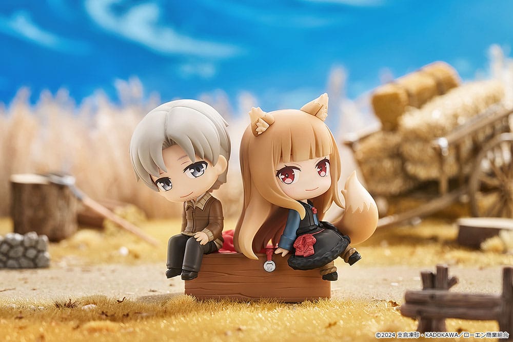 Spice and Wolf: Merchant Meets the Wise Wolf Mini Memory Mini Figure Lawrence & Holo 8 cm 4580828666924