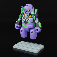 Rebuild of Evangelion Brickroid Action Figure Evangelion Test Type-01 5 cm 4580828667204
