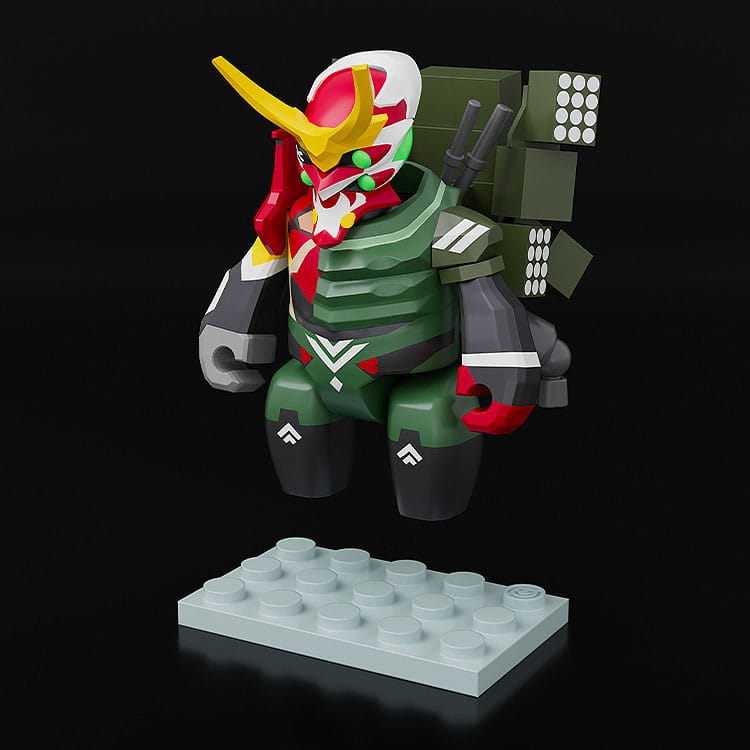Rebuild of Evangelion Brickroid Action Figure Evangelion Production Model-New 02 a 5 cm    4580828667235