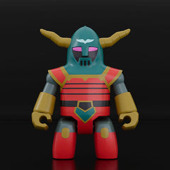 Mazinger Z Brickroid Action Figure Mechanical Beasts Set 1 5 cm    4580828667259