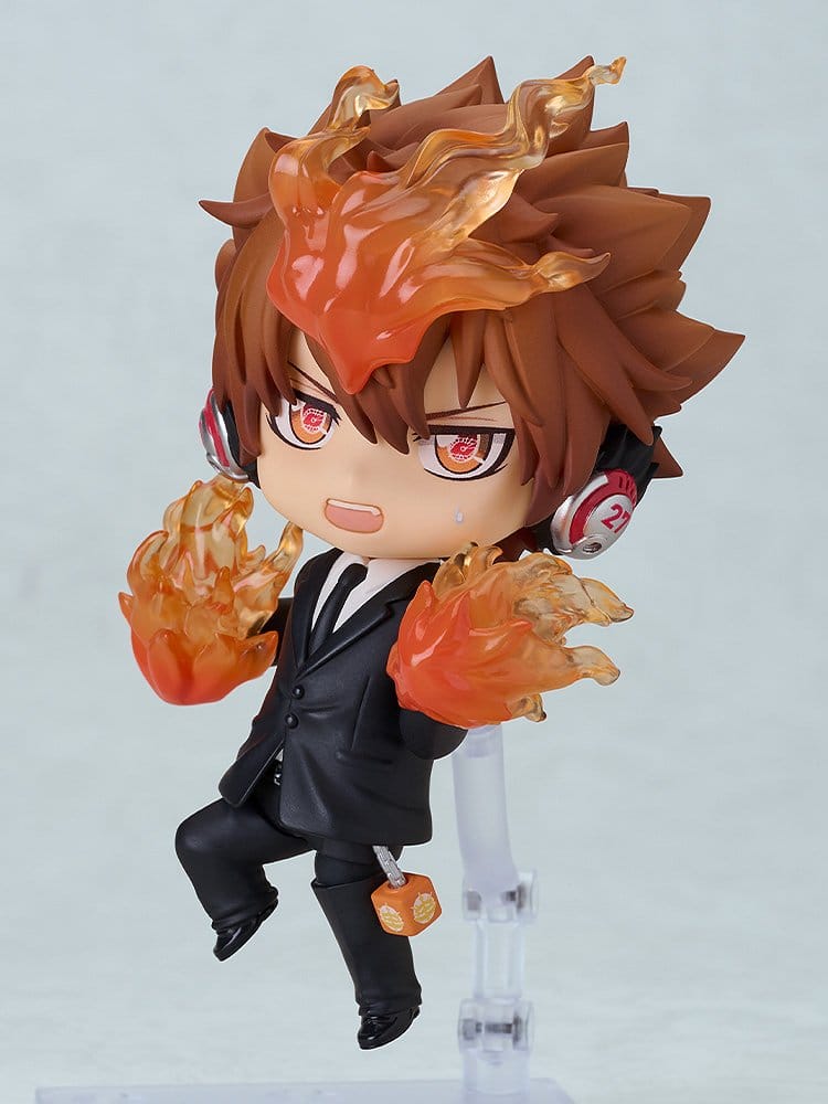 Reborn! Series Nendoroid Action Figure Tsunayoshi Sawada: Black Suit Ver. 11 cm     4580828670976