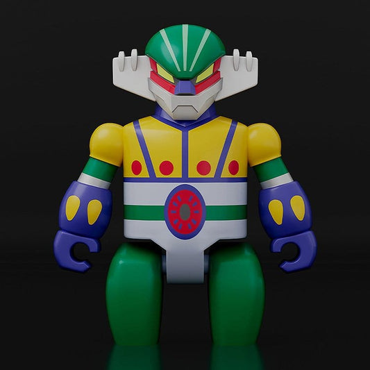 Steel Jeeg Brickroid Action Figures 2-Pack Steel Jeeg: Pantheroid Set 5 cm     4580828671874