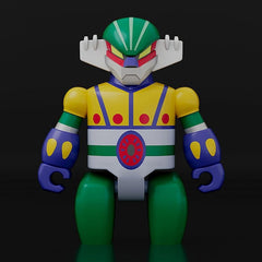 Steel Jeeg Brickroid Action Figures 2-Pack Steel Jeeg: Pantheroid Set 5 cm     4580828671874