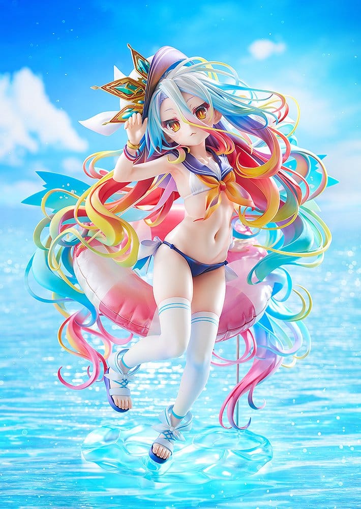 No Game No Life Statue 1/7 Shiro: Sailor-Style Swimsuit Ver. 24 cm                4580828672567
