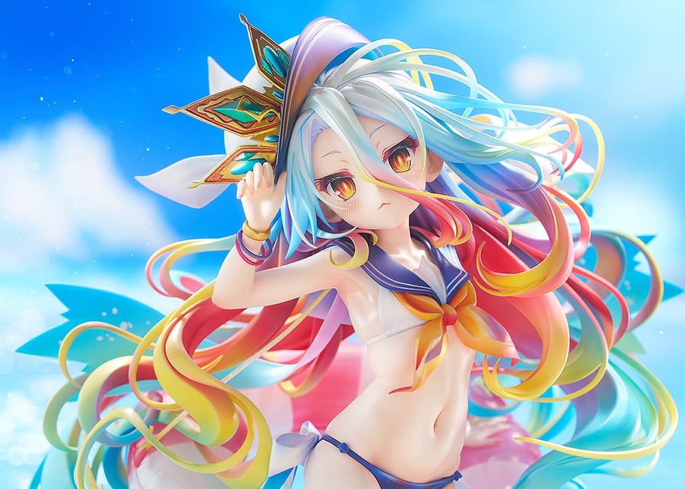 No Game No Life Statue 1/7 Shiro: Sailor-Style Swimsuit Ver. 24 cm                4580828672567