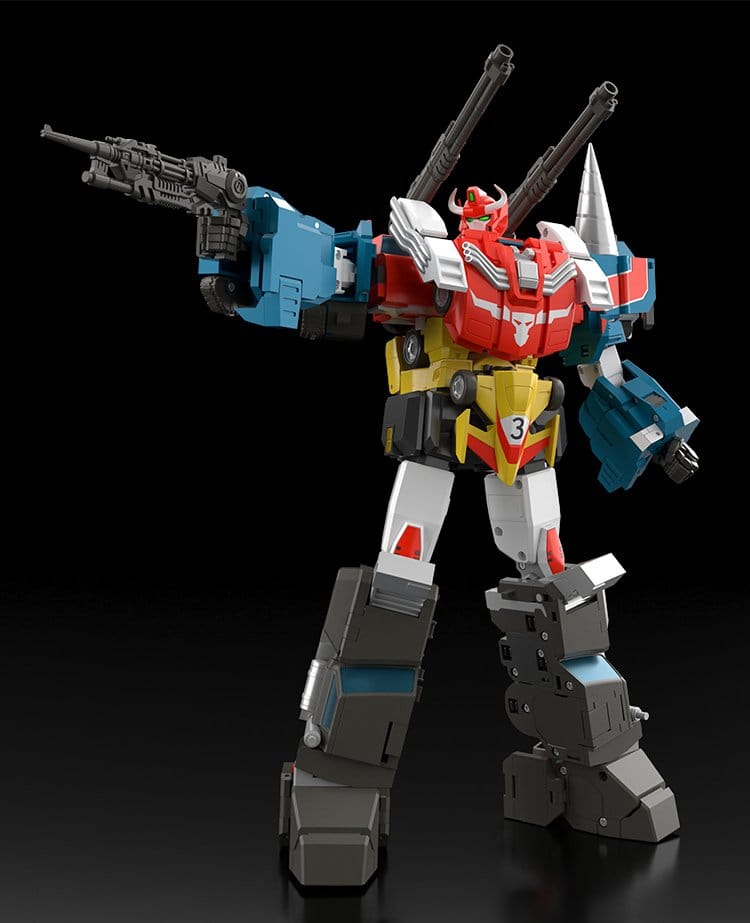 The Brave Fighter of Legend Da-Garn Action Figure The Gattai Land Bison 27 cm  4580828673267