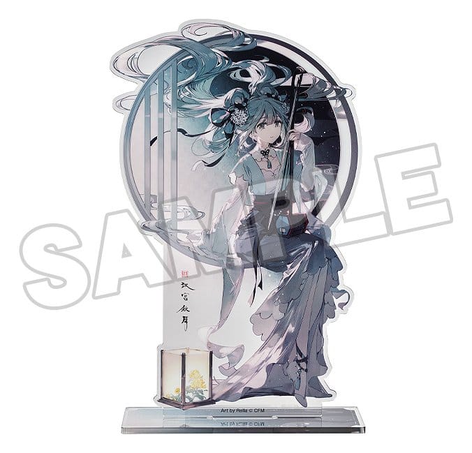 Character Vocal Series 01: Hatsune Miku Acrylic Stand Hatsune Miku Han Gong Qiu Yue Ver. 23 cm     4580828673991