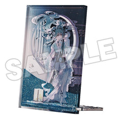 Character Vocal Series 01: Hatsune Miku Glitter Acrylic Block Hatsune Miku Han Gong Qiu Yue Ver. 15 cm    4580828674011