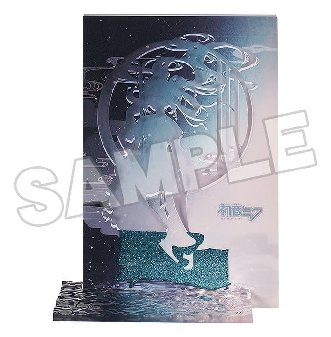Character Vocal Series 01: Hatsune Miku Glitter Acrylic Block Hatsune Miku Han Gong Qiu Yue Ver. 15 cm    4580828674011