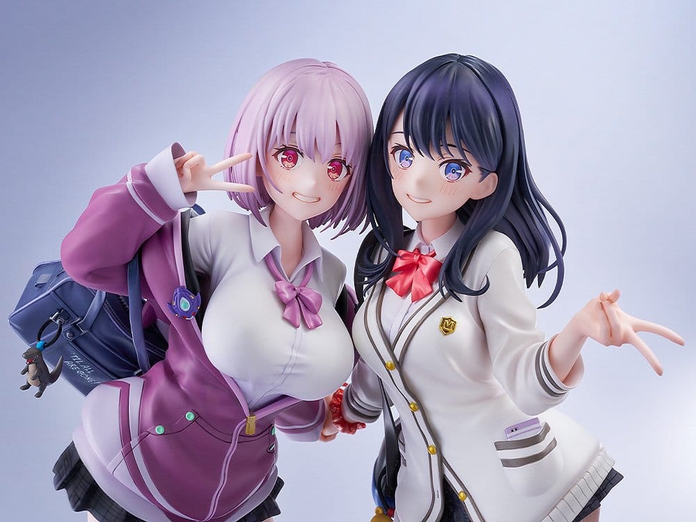 SSSS.GridmanPVC Statues 1/7 2-Pack Rikka Takarada & Akane Shinjo feat. toridamono 22 cm 4580828674769
