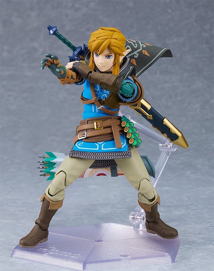 The Legend of Zelda Tears of the Kingdom Figma Action Figure Link Tears of the Kingdom Ver. DX Edition 15 cm 4580828675940