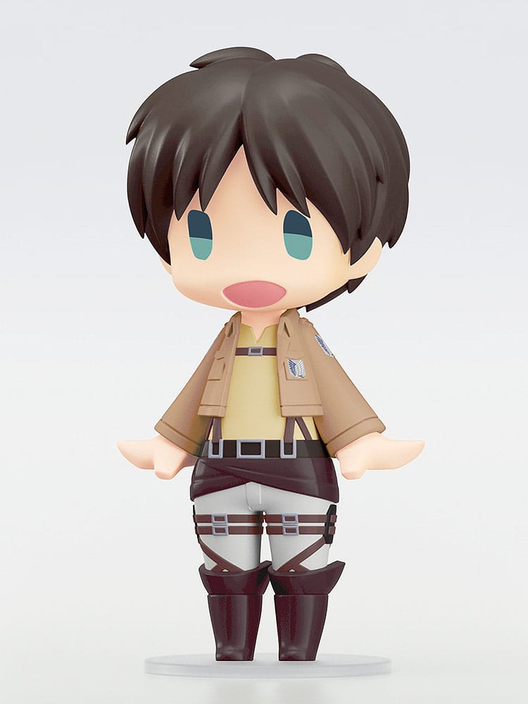 Attack on Titan HELLO! GOOD SMILE Action Figure Eren Yeager 10 cm 4580416929820