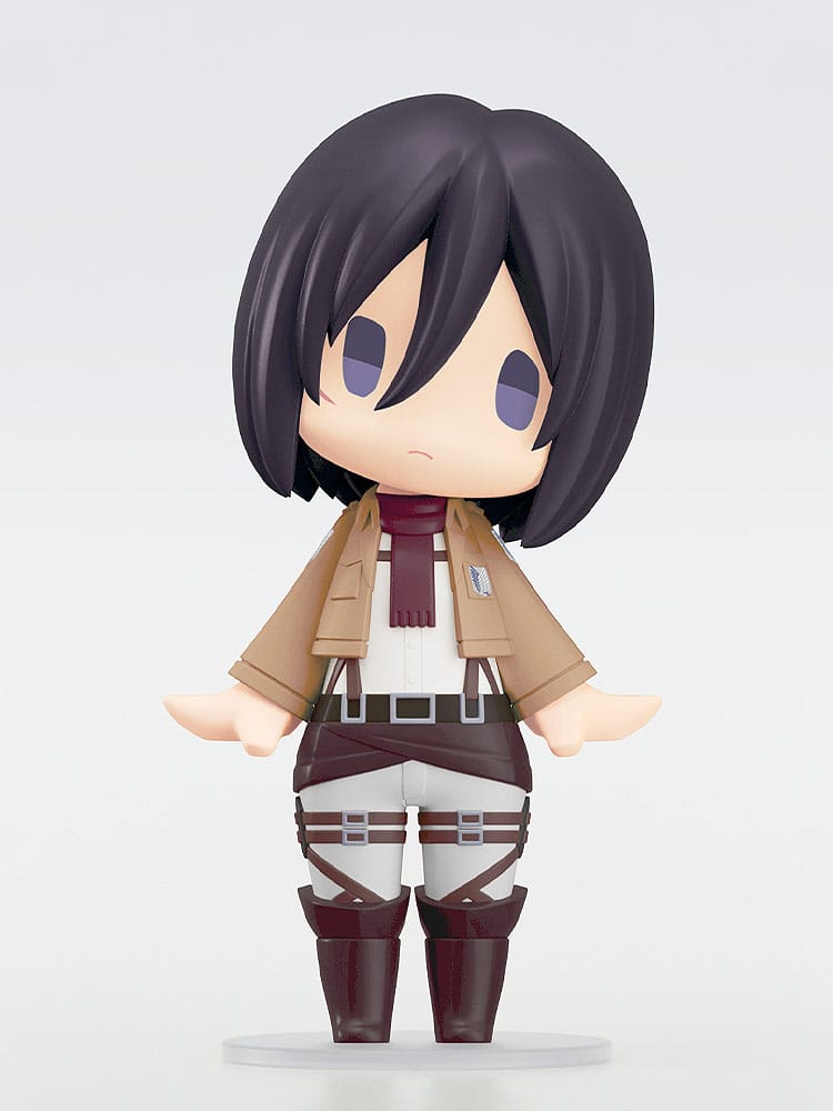Attack on Titan HELLO! GOOD SMILE Action Figure Mikasa Ackerman 10 cm 4580416929837