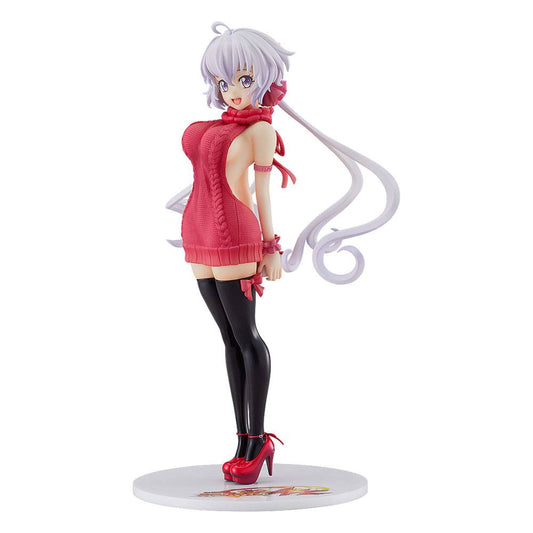 Senki Zesshou Symphogear G PVC Statue 1/7 Chris Yukine: Lovely Sweater Style AQ 24 cm 4580416944786