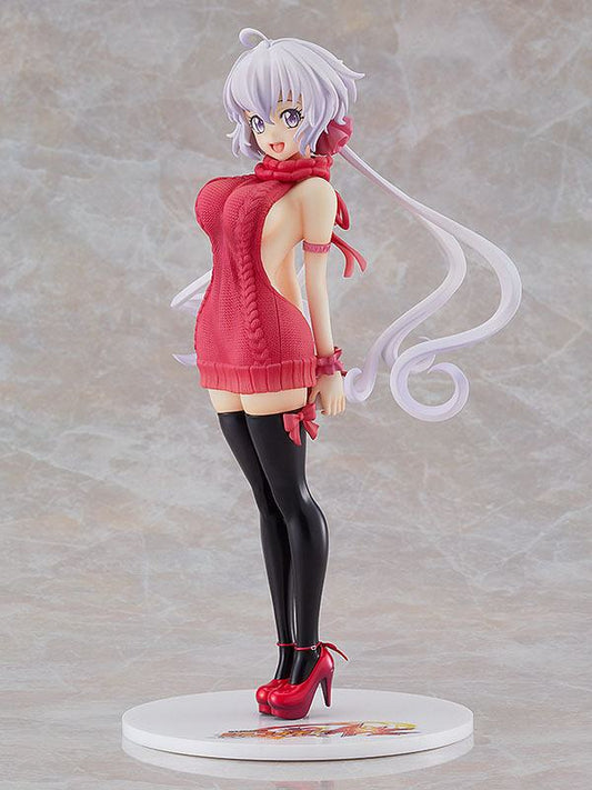 Senki Zesshou Symphogear G PVC Statue 1/7 Chris Yukine: Lovely Sweater Style AQ 24 cm 4580416944786