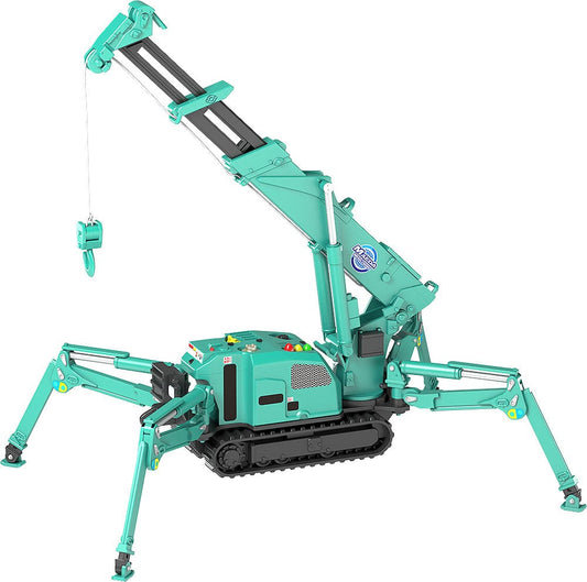 Maeda Seisakusho Moderoid Plastic Model Kit 1/20 Spider Crane (Green) Re-Run 25 cm 4571697183704