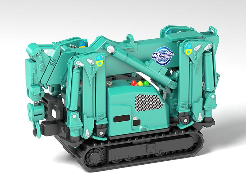 Maeda Seisakusho Moderoid Plastic Model Kit 1/20 Spider Crane (Green) Re-Run 25 cm 4571697183704