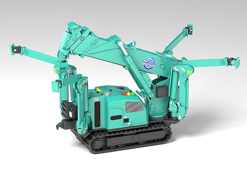 Maeda Seisakusho Moderoid Plastic Model Kit 1/20 Spider Crane (Green) Re-Run 25 cm 4571697183704