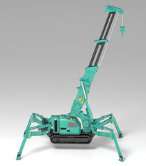 Maeda Seisakusho Moderoid Plastic Model Kit 1/20 Spider Crane (Green) Re-Run 25 cm 4571697183704