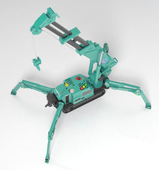 Maeda Seisakusho Moderoid Plastic Model Kit 1/20 Spider Crane (Green) Re-Run 25 cm 4571697183704