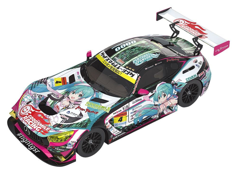 Hatsune Miku GT Project Vehicle 1/18 Good Smile Hatsune Miku AMG 2019 Ver. 26 cm 4570232585645