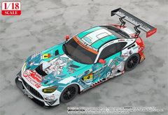 Hatsune Miku GT Project Vehicle 1/18 Good Smile Hatsune Miku AMG 2023 Season Opening Ver. 26 cm 4570232585683