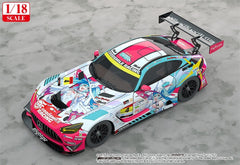 Hatsune Miku GT Project Vehicle 1/18 Good Smile Hatsune Miku AMG 2024 Season Opening Ver. 26 cm 4570232585690