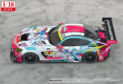 Hatsune Miku GT Project Vehicle 1/18 Good Smile Hatsune Miku AMG 2024 Season Opening Ver. 26 cm 4570232585690