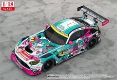 Hatsune Miku GT Project Vehicle 1/18 Good Smile Hatsune Miku AMG 2025 Season Opening Ver. 26 cm 4570232585706