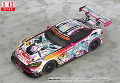 Hatsune Miku GT Project Vehicle 1/43 Good Smile Hatsune Miku AMG 2021 SUPER GT 100th Race Commemorative Ver. 11 cm 4570232585744