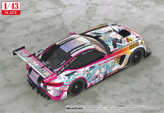 Hatsune Miku GT Project Vehicle 1/43 Good Smile Hatsune Miku AMG 2021 SUPER GT 100th Race Commemorative Ver. 11 cm 4570232585744
