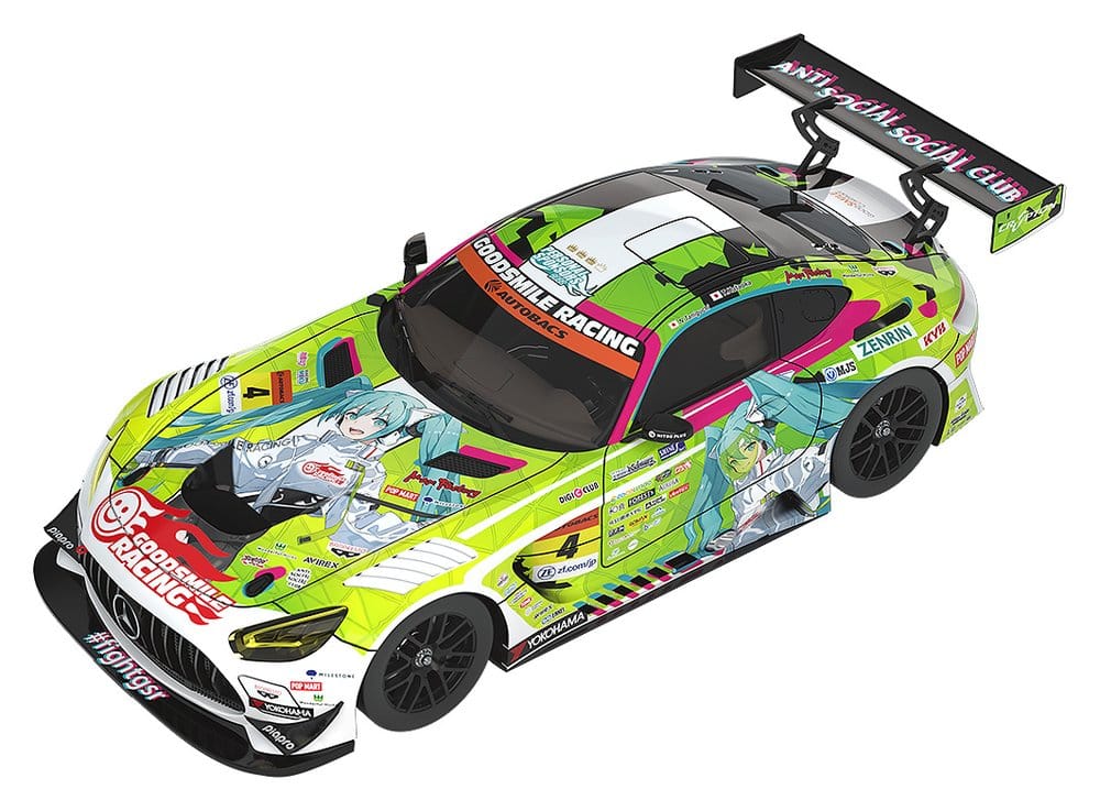 Hatsune Miku GT Project Vehicle 1/43 Good Smile Hatsune Miku AMG 2022 Season Opening Ver. 11 cm 4570232585751