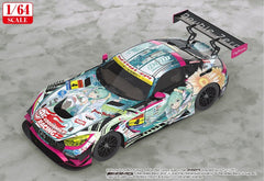 Hatsune Miku GT Project Vehicle 1/64 Good Smile Hatsune Miku AMG 2017 Super GT Ver. 7 cm 4570232585805