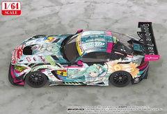 Hatsune Miku GT Project Vehicle 1/64 Good Smile Hatsune Miku AMG 2017 Super GT Ver. 7 cm 4570232585805