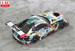 Hatsune Miku GT Project Vehicle 1/64 Good Smile Hatsune Miku AMG 2018 SUPER GT Ver. 7 cm 4570232585812