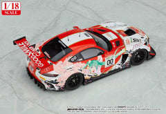 Hatsune Miku GT Project Vehicle 1/18 Good Smile Hatsune Miku AMG 2017 SPA24H Ver. 26 cm 4570232585928