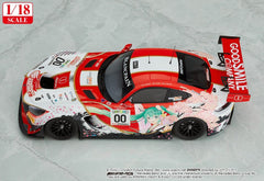 Hatsune Miku GT Project Vehicle 1/18 Good Smile Hatsune Miku AMG 2017 SPA24H Ver. 26 cm 4570232585928
