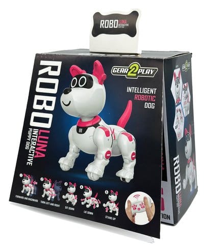 Gear2Play Interaktiver Roboter Robo Luna PuppyGear2Play Interactive Robot Robo Luna PuppyGear2Play robot interactif Robo Luna PuppyGear2Play Robot Interactivo Robo Luna Puppy 6097017011055