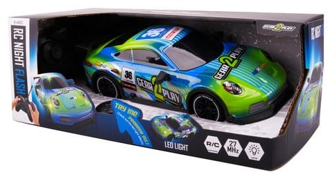 Gear2Play Funkgesteuertes RC Fahrzeug Night Flash 1:16Gear2Play Radio-controlled RC Vehicle Night Flash 1:16Gear2Play Radiocommandé RC Véhicule Night Flash 1:16Gear2Play Control remoto RC Vehículo Night Flash 1:16 6097015119111
