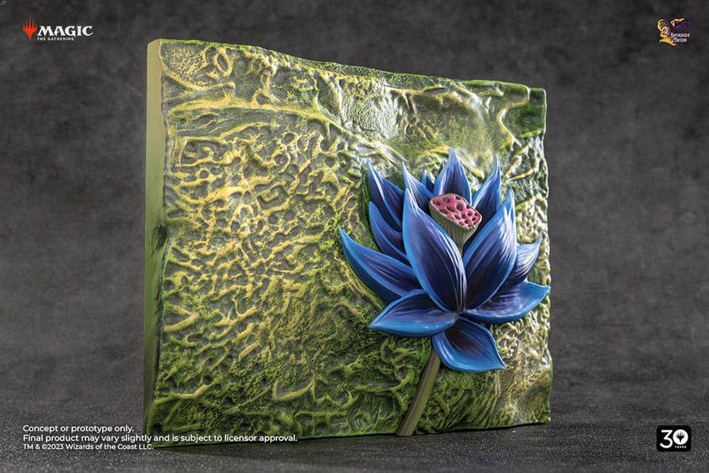 Magic The Gathering Relief Sculpture Black Lotus Previews Exclusive 17 x 15 cm 8881300675035