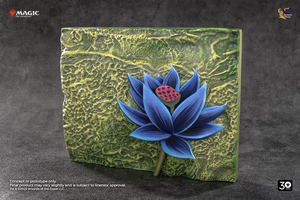 Magic The Gathering Relief Sculpture Black Lotus Previews Exclusive 17 x 15 cm 8881300675035