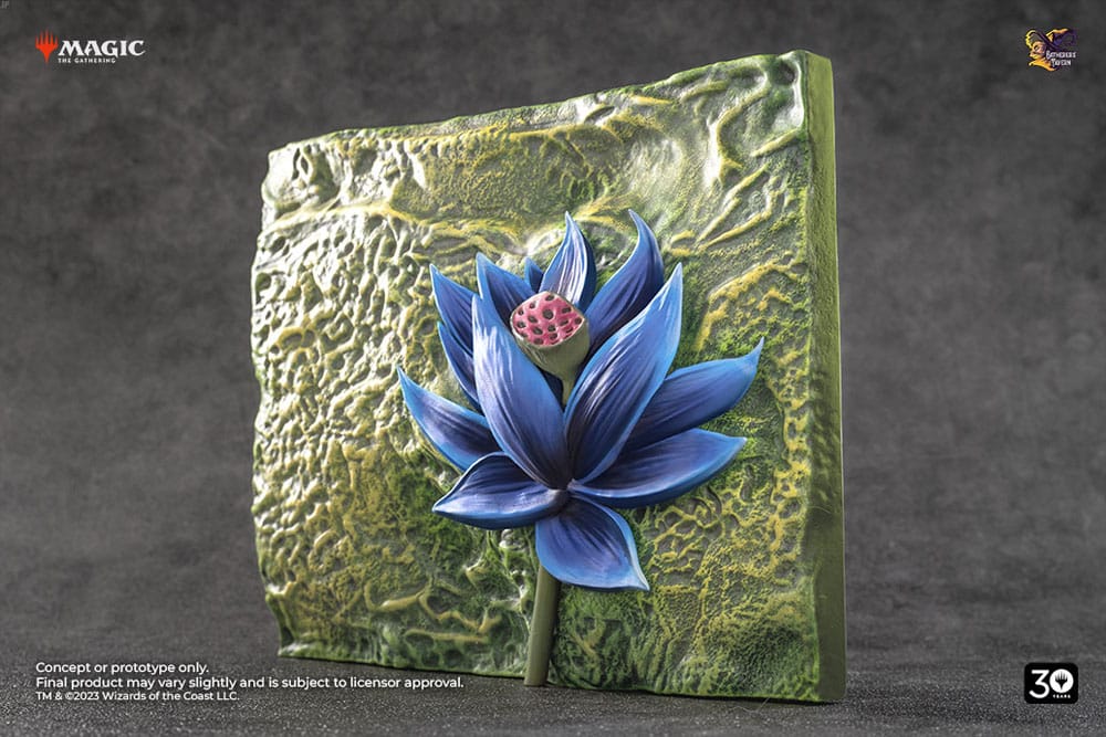 Magic The Gathering Relief Sculpture Black Lotus Previews Exclusive 17 x 15 cm 8881300675035