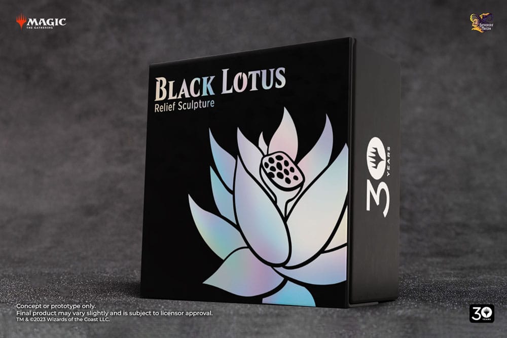 Magic The Gathering Relief Sculpture Black Lotus Previews Exclusive 17 x 15 cm 8881300675035