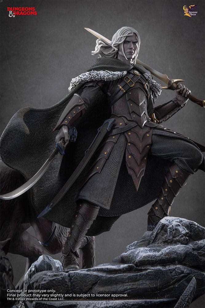 Dungeons & Dragons Statue 1/4 Drizzt Do'Urden (35th Anniversary Edition) Previews Exclusive 40 cm 8881300675059