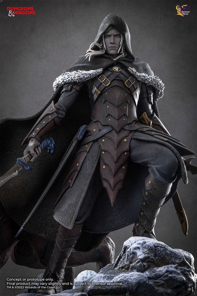 Dungeons & Dragons Statue 1/4 Drizzt Do'Urden (35th Anniversary Edition) Previews Exclusive 40 cm 8881300675059